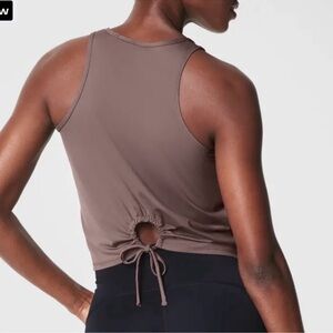 Spanx Butter Keyhole Tank NWT